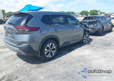 2021 Nissan Rogue Sv Fwd z USA, uszkodzony, nr VIN 5N1AT3BAXMC841424